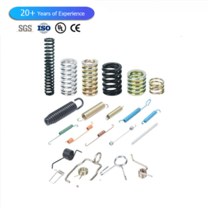 Chrome Wire Spiral Flat Micro Precision Coil Springs Metal Stamping Large Industrial Spring Pvc Pipe Spiral Compression Spring