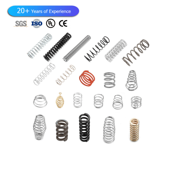 Industrial Machinery Different Size Metal Stainless Steel Small Coil Light Duty Compression Springs Manufacturer