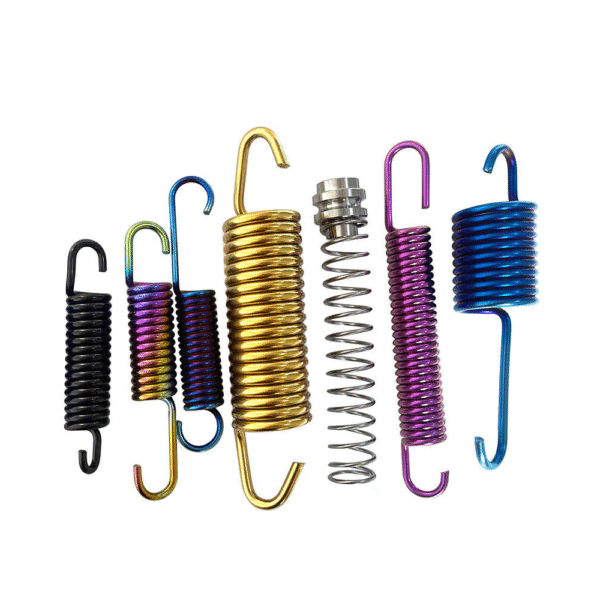 Manufacturer Custom Mini Small Micro Large Long Heavy Duty Stainless Steel Helical Tension Extension Spring Set with Hook Ends - 图片 3