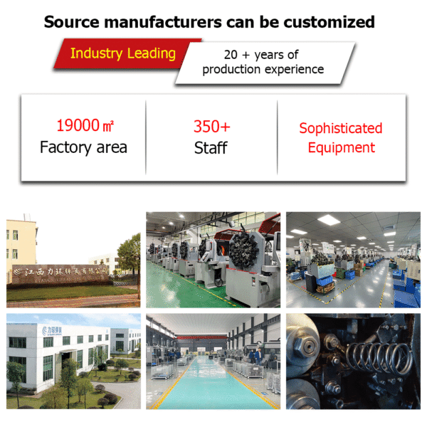 Custom High Precision Galvanized Stainless Steel Coil Suspension Springs Spiral Compression Springs for Car - 图片 2